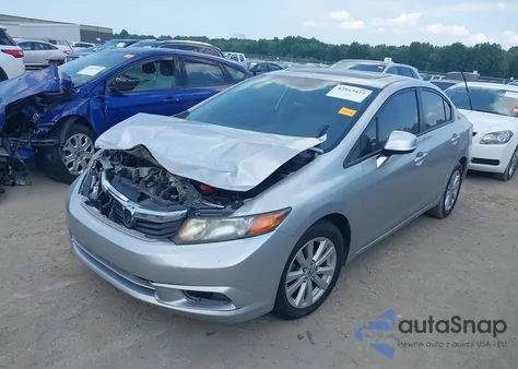 2012 Honda Civic Ex from USA, damaged, VIN 19XFB2F8XCE102446